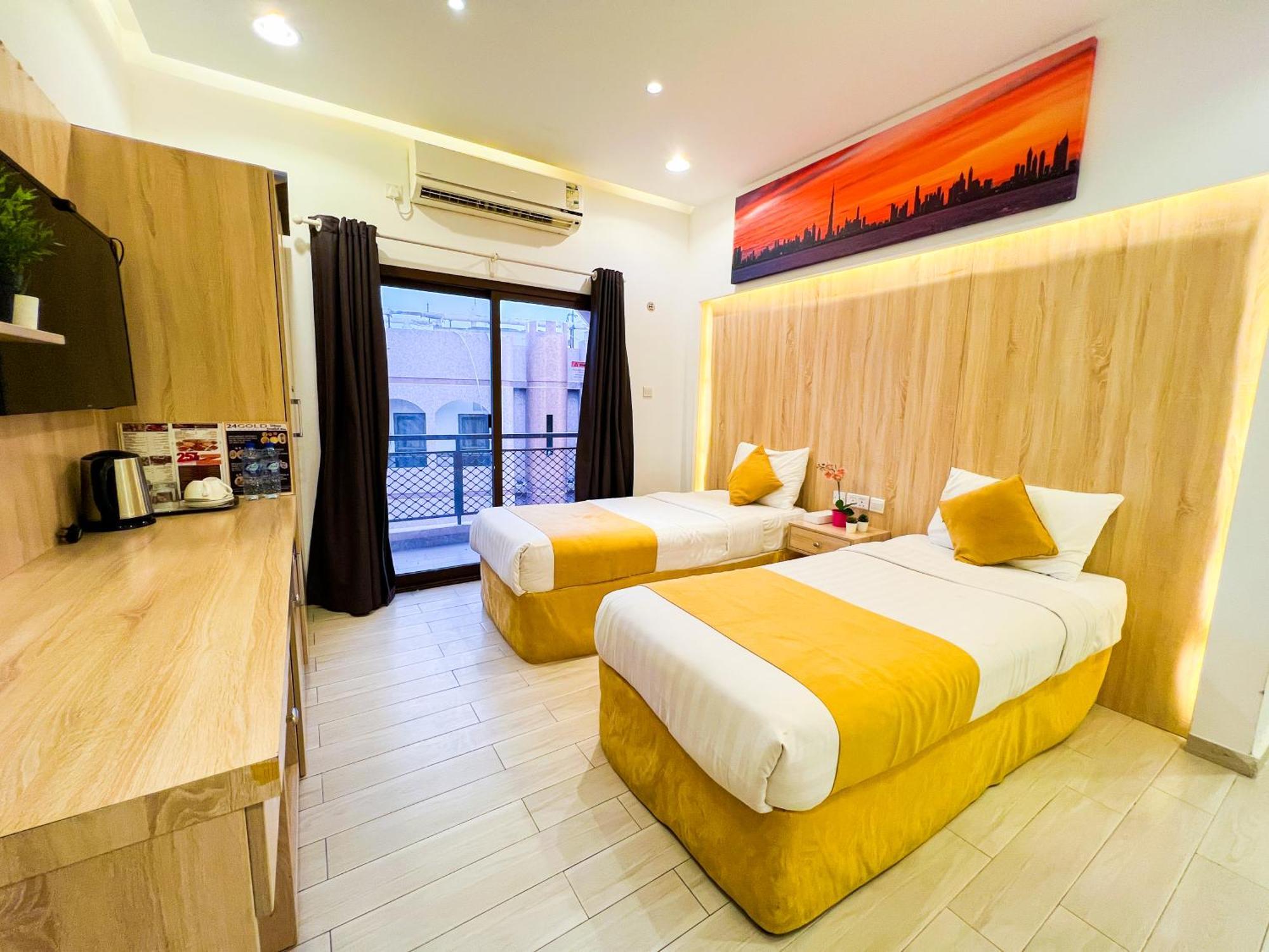 24 Gold Hotel Dubai Eksteriør billede